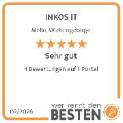 INKOS IT - werkenntdenBESTEN.de Qualitätssiegel