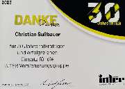 INTER Ärzte Service  Christian Sußbauer - Urkunde INTER Ärzte Service  Christian Sußbauer in Burglengenfeld