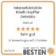 Internetdetektiv Kindt-Hopffer Detektiv - werkenntdenBESTEN.de Qualitätssiegel