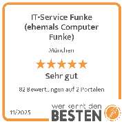 IT-Service Funke (ehemals Computer Funke) - werkenntdenBESTEN.de Qualitätssiegel