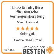 Jakob Unruh , Büro für Deutsche Vermögensberatung - werkenntdenBESTEN.de Qualitätssiegel