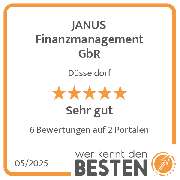 JANUS Finanzmanagement GbR - werkenntdenBESTEN.de Qualitätssiegel