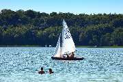 JATOUR Camping Am Spring Werbellinsee - Camping Caravan Freizeit Baden Strand-Gaststätte Bootsverleih Parkplätze - 4