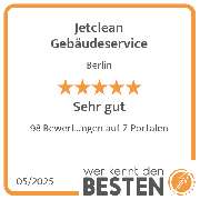 Jetclean Gebäudeservice - werkenntdenBESTEN.de Qualitätssiegel