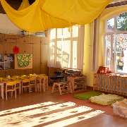 Johanniter-Kita Dörpshus - Ein Gruppenraum der Johanniter-Kita Dörpshus in Groß Niendorf.