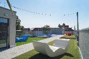 Johanniter-Kita HOCHhinaus - Highlight der Einrichtung ist die große Dachterrasse, die den Kindern eine ganz besondere Perspektive bietet und namensgebend für die Montessori-Kita ist.
