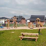 Johanniter-Kita Nordlicht - Der Spielplatz der Johanniter-Kita Nordlicht in Schwarzenbek.