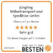 Jüngling Möbeltransport und Spedition GmbH - werkenntdenBESTEN.de Qualitätssiegel