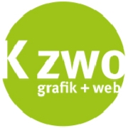 Logo - K zwo grafik + web Katrin Braje, Bielefeld