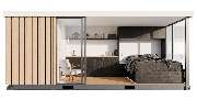 KAiAO - Wohncontainer Konzepte - Interier einer Ferienwohnung. Von uns erstellt & in einem Seecontainer ausgebaut.