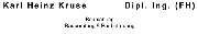 Karl-Heinz Kruse Bauplanung - 1