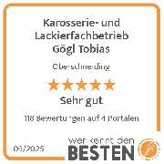 Karosserie- und Lackierfachbetrieb Gögl Tobias - werkenntdenBESTEN.de Qualitätssiegel