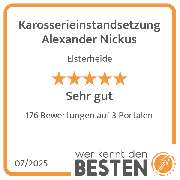 Karosserieinstandsetzung Alexander Nickus - werkenntdenBESTEN.de Qualitätssiegel