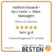 Kathrin Glausch - Ayurveda- u. klass. Massagen - werkenntdenBESTEN.de Qualitätssiegel
