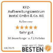 KFZ-Aufbereitungszentrum Inntal GmbH & Co. KG - werkenntdenBESTEN.de Qualitätssiegel