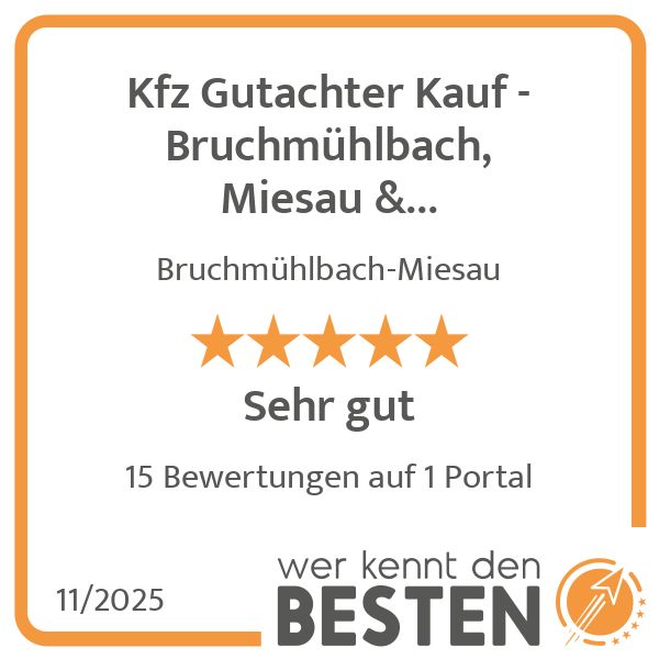 Kfz Gutachter Kauf - Bruchmühlbach, Miesau & Kaise …