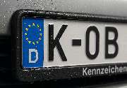 KFZ-Kennzeichen Deutschland - GALLERY