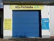 Kfz-Prüfstelle Mainz | FSP-Prüfstelle | Partner des TÜV Rheinland - PS-Mainz Außenansicht Prüfhalle