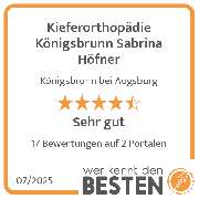 Kieferorthopädie Königsbrunn Sabrina Höfner - werkenntdenBESTEN.de Qualitätssiegel