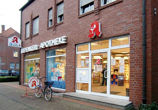 Kiepenkerl-Apotheke - Aussenansicht der Kiepenkerl …