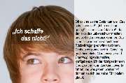 Kinder- & Jugendcoaching - Life & Businesscoaching lernen wie Leben gelingt - Ich schaffe das nicht