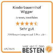 Kinderbauernhof Wigger - werkenntdenBESTEN.de Qualitätssiegel