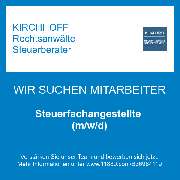 KIRCHHOFF Rechtsanwälte Steuerberater - Steuerfachangestellte (m/w/d)