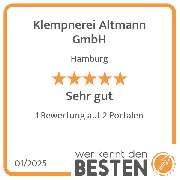 Klempnerei Altmann GmbH - werkenntdenBESTEN.de Qualitätssiegel