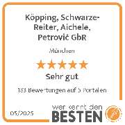 Köpping, Schwarze-Reiter, Aichele, Petrović GbR - werkenntdenBESTEN.de Qualitätssiegel
