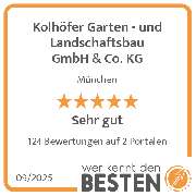 Kolhöfer Garten - und Landschaftsbau GmbH & Co. KG - werkenntdenBESTEN.de Qualitätssiegel
