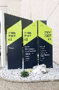 Komo Beschriftungen Handels GmbH - Leitsysteme — Pylone. Produziert von Komo Beschriftungen aus Ichenhausen.