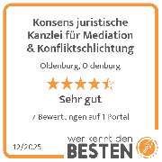 Konsens juristische Kanzlei für Mediation & Konfliktschlichtung - werkenntdenBESTEN.de Qualitätssiegel