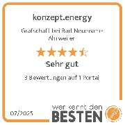 konzept.energy - werkenntdenBESTEN.de Qualitätssiegel