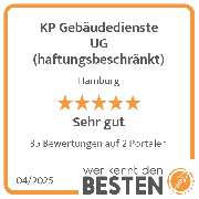 KP Gebäudedienste UG (haftungsbeschränkt) - werkenntdenBESTEN.de Qualitätssiegel