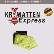 Alle Seidenkrawatten werden in einer exklusiven Designer Geschenkbox ausgeliefert und einer doppelten Produktkontrolle unterzogen.  - Krawattenexpress.de, Emsdetten