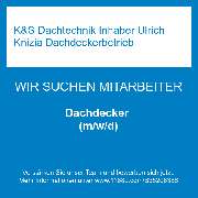 K&S Dachtechnik Inhaber Ulrich Knizia Dachdeckerbetrieb - Dachdecker (m/w/d)
