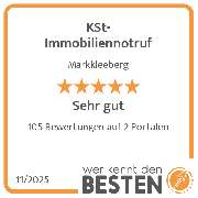 KSt- Immobiliennotruf - werkenntdenBESTEN.de Qualitätssiegel
