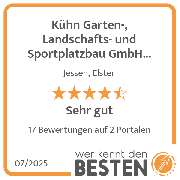 Kühn Garten-, Landschafts- und Sportplatzbau GmbH - Die Landschaftsgärtner - - werkenntdenBESTEN.de Qualitätssiegel