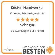 Küsten Handwerker - werkenntdenBESTEN.de Qualitätssiegel