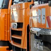 Werbeslogan an Müllfahrzeug der Firma KURZ Entsorgung GmbH - Kurz Entsorgung GmbH, Ludwigsburg