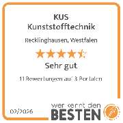KUS Kunststofftechnik - werkenntdenBESTEN.de Qualitätssiegel