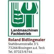 Landtechnik Bidlingmaier - LOGO