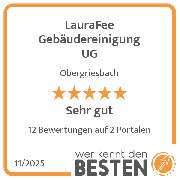 LauraFee Gebäudereinigung UG - werkenntdenBESTEN.de Qualitätssiegel