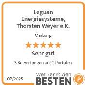 Leguan Energiesysteme, Thorsten Weyer e.K. - werkenntdenBESTEN.de Qualitätssiegel