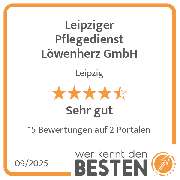 Leipziger Pflegedienst Löwenherz GmbH - werkenntdenBESTEN.de Qualitätssiegel