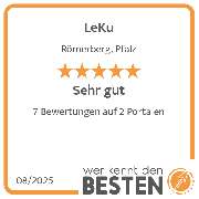 LeKu - werkenntdenBESTEN.de Qualitätssiegel