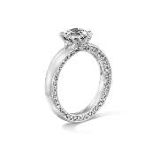 LIEBLINGSRING Leipzig - Solitär, Verlobungsring, Schmuckring, Roségoldringe, Goldringe, Platinringe, Weißgoldringe, Brillant, Diamant, Lieblingsring, Leipzig