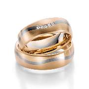 LIEBLINGSRING Leipzig - Trauringe, Eheringe, Schmuckring, Bicolor, 2 farbig, Roségoldringe, Goldringe, Platinringe, Weißgoldringe, Brillant, Lieblingsring, Leipzig