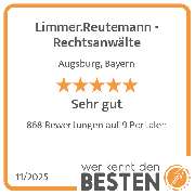 Limmer.Reutemann - Rechtsanwälte - werkenntdenBESTEN.de Qualitätssiegel