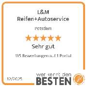 L&M Reifen+Autoservice - werkenntdenBESTEN.de Qualitätssiegel